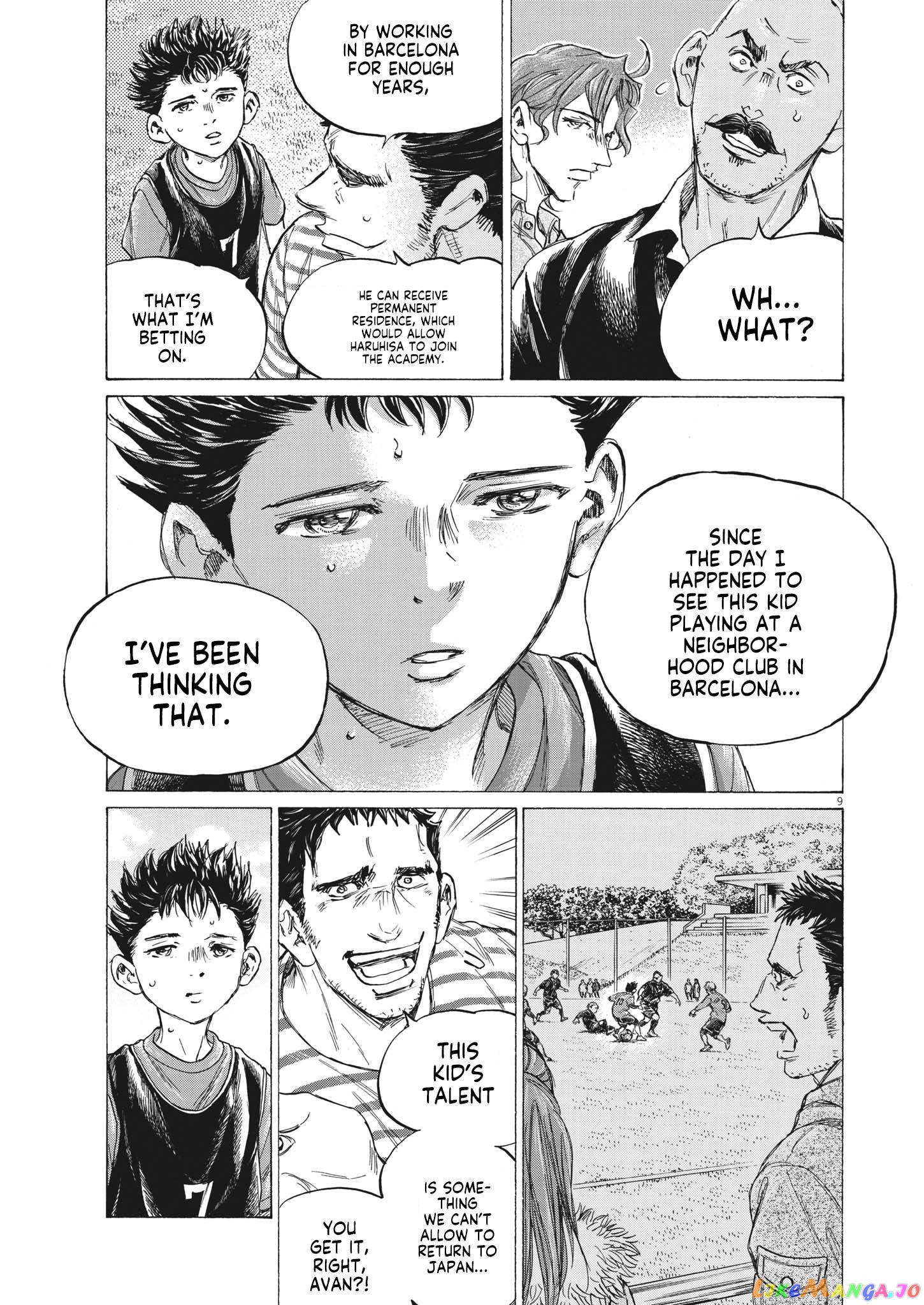 Ao Ashi, Chapter 330 image 10